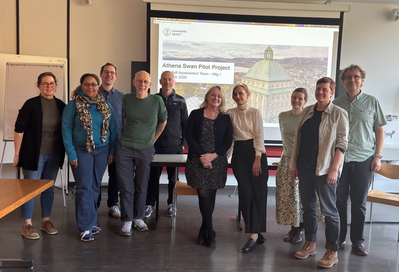Self Assessment Team Members (from left to right in the photo)